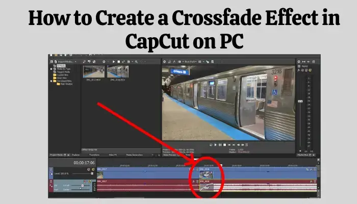 How to Create a Crossfade Effect in CapCut on PC