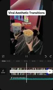 Viral Aesthetic Transitions